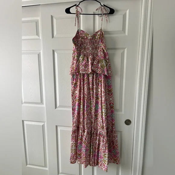 Misa Los Angeles Pink Floral Maxi Dress - Picture 4 of 6